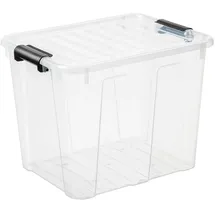 PLAST TEAM Vertriebs GmbH Aufbewahrungsbox HOME BOX 40 l 1-tlg. transparent