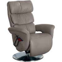 Himolla Relaxsessel, Grau, Leder, Echtleder, Longlife-Leder, 83x113x92 cm, Blauer Engel, Goldenes M, Made in Germany, Emas, Lederauswahl, Stoffauswahl, Relaxfunktion, Netzbetrieb, Aufstehhilfe, Wohnzimmer, Sessel, Relaxsessel