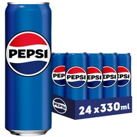 Pepsi Cola, Das Original von Pepsi, Koffeinhaltige Cola in der Dose, EINWEG Dose (24 x 0.33 l) (Verpackungsdesign kann abweichen)