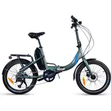 URBANBIKER Mini Plus | Klapprad E-Bike | 100 km Reichweite | 20" Grau