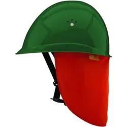 Voss Helm INAP Profiler plus6/ UV,UV-Nackenschutz,grün