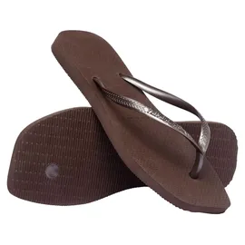 havaianas Slim Square Braun 35
