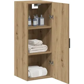 vidaXL Wandschrank Artisan-Eiche 34,5x34x90 cm Holzwerkstoff