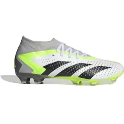 ADIDAS Herren Fussball-Rasenschuhe Predator, FTWWHT/CBLACK/LUCLEM, 44