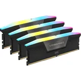 Corsair Vengeance RGB DDR5-5600 128GB Kit (4x32GB) CL40 Schwarz CMH128GX5M4B5600C40