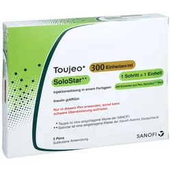 TOUJEO 300 E/ml SoloStar Inj.-Lsg.i.e.Fertigpen 5X1,5 ml