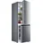 HKGK14349BI Kühl-Gefrierkombination (175 l, 1430 mm hoch, Silber)