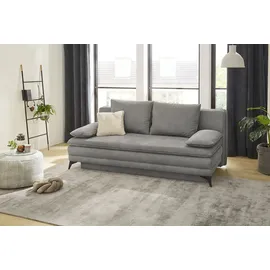 Jockenhöfer Schlafsofa Polyester 2-Sitzer Grau