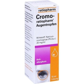 Ratiopharm Cromo-ratiopharm Augentropfen 10 ml