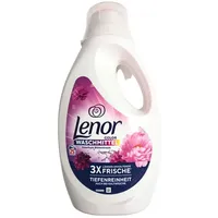 13,12€/L- 2x Lenor Flüssigwaschmittel Color-Amethist & Bloemen Boeket-1250ml/25W