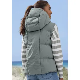 ELBSAND Steppweste Damen graugrün Gr.XL/42