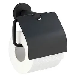 WENKO Toilettenpapierhalter Bosio schwarz