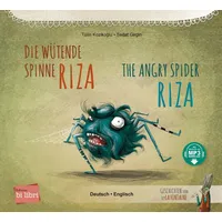 Hueber Die wütende Spinne Riza (Deutsch-Englisch)