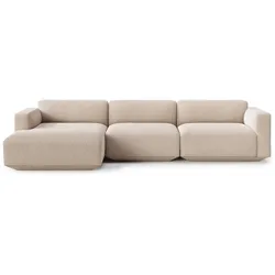 &Tradition - Develius Eck-Sofa, Konfiguration E, beige (Karakorum 003)