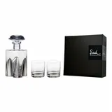 Eisch Karaffe Geschenkset Gentleman Platin 0,75 l