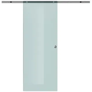 Homcom Schiebetür Glastür Zimmertür Mattglas 775/900/1025x2050 mm