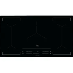 AEG IKE95454IB 6000 MultiBridge / Autarkes Induktionskochfeld / Hob2Hood / 90 cm