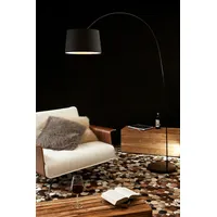 SalesFever Bogenlampe »Kaspars«, 1 flammig, Leuchtmittel E27 ohne Leuchtmittel,