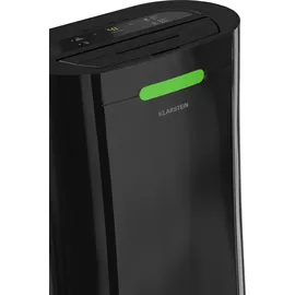 Klarstein AeroDry Smart 12L Luftentfeuchter 12L/Tag 18 m2 Feuchtigkeitssensor App-Steuerung 135 m3/h Schwarz