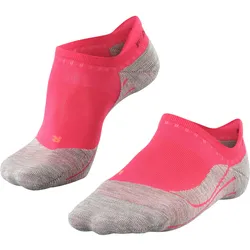 Laufsocken FALKE "RU4 Endurance Invisible", Damen, Gr. 37-38, rosa (rose), Materialmix, normal, Socken, leichte Laufsocke mit mittlerer Polsterung, schnelltrocknend