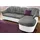 DOMO collection Eckcouch Kunstleder 3-Sitzer Grau