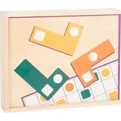Small Foot Lernspiel Holzpuzzle - geometrische Formen