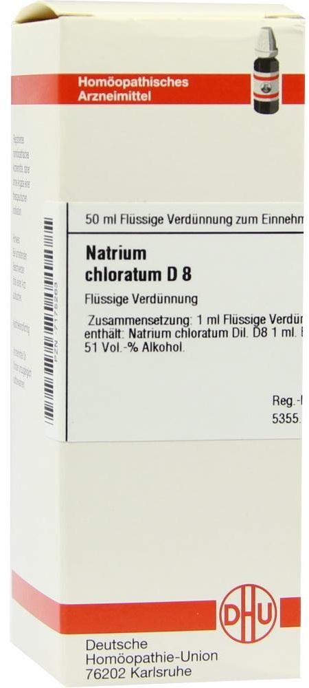 NATRIUM CHLORATUM D 8 Dilution