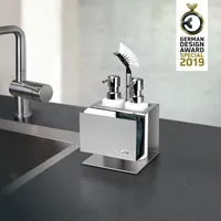 enjoy design Cube Premium, Abtropfgestell, Silber