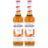 Monin Sirup Honig 700ml - Cocktails Milchshakes Kaffeesirup (2er Pack)