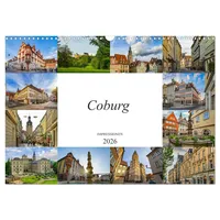 Calvendo Coburg Impressionen (Wandkalender 2026 DIN A3 quer), CALVENDO