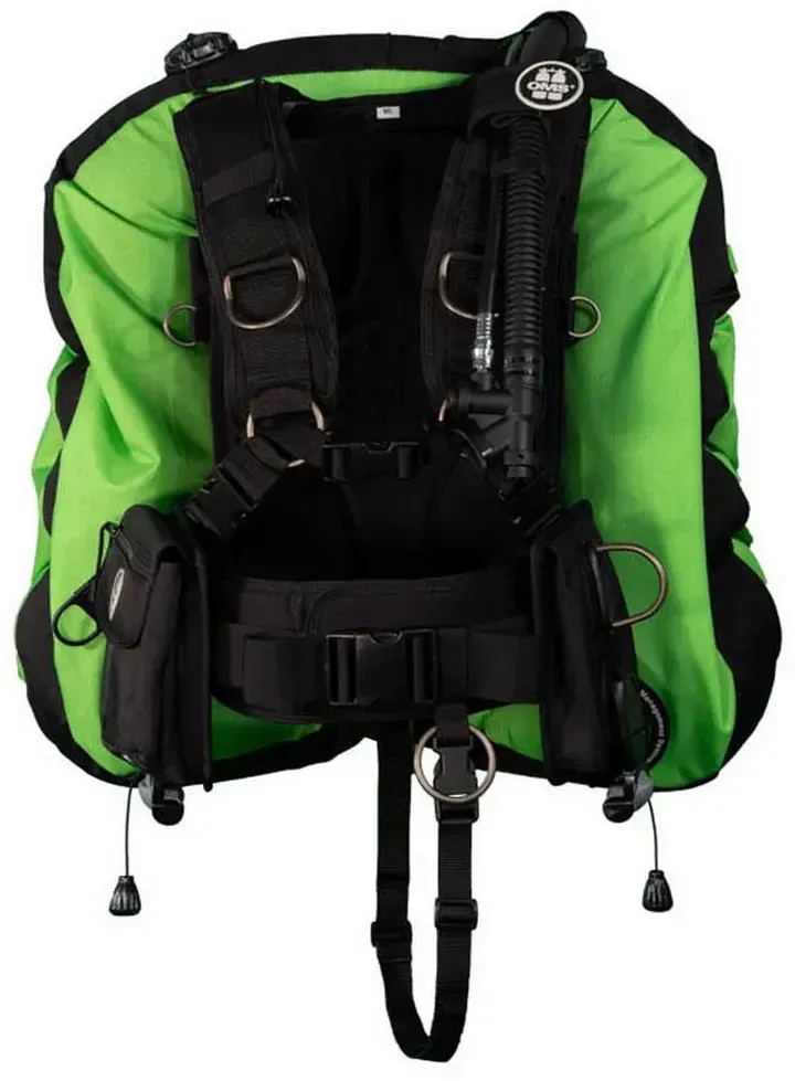 Oms Iq Lite With Deep Ocean 2.0 Bcd - Lizard Green / Black - XL