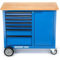 Gedore Rollwerkbank mit 7 Schubladen