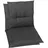 GO-DE Niederlehnerauflage 98 x 48 x 5 cm grau 2 St.