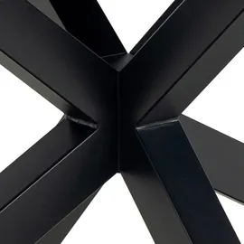 Actona Esstisch Heaven 200/240 x 100 cm Keramik Schwarz