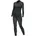 Interior Langarm-basisschicht-anzug Black Blue XS-S