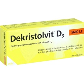 Hübner Dekristolvit D3 5600 I.E. Tabletten 30 St