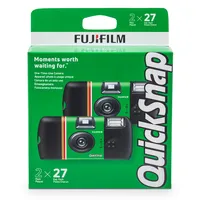 Fujifilm QuickSnap Flash FASH.27, Sofortbildkamera, Schwarz, Grün