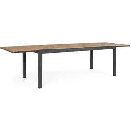 BIZZOTTO Elias Gartentisch 200-300 x 95 x 74 cm Anthrazit