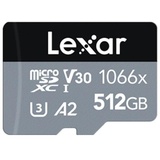 Lexar Professional (microSDXC, 512 GB, U3, UHS-I Speicherkarte, Schwarz