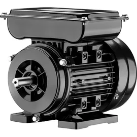 Wiltec Elektromotor 1-phasig 4-polig Elektro Motor 0,37kW Einphasenmotor Motor