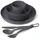 Sea to Summit Camp Geschirr-Set 6-teilig mit Meshsack Charcoal