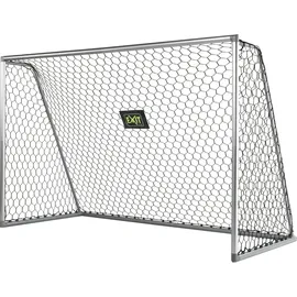 EXIT TOYS Scala Aluminium Fußballtor 300 x 200 cm mattes silber