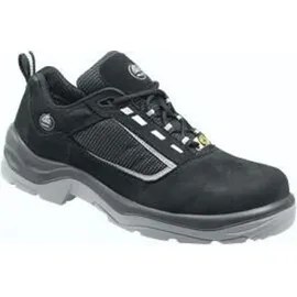 Bata Sicherheits-Halbschuh S2 SAXA ESD Nubukleder schwarz/grau Gr. 44 W