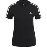 adidas GL0784 W 3S T T-Shirt Damen Black/White XS/S