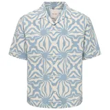 Only & Sons Cruz Kurzarmhemd Blau L