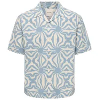 Only & Sons Cruz Kurzarmhemd Blau L