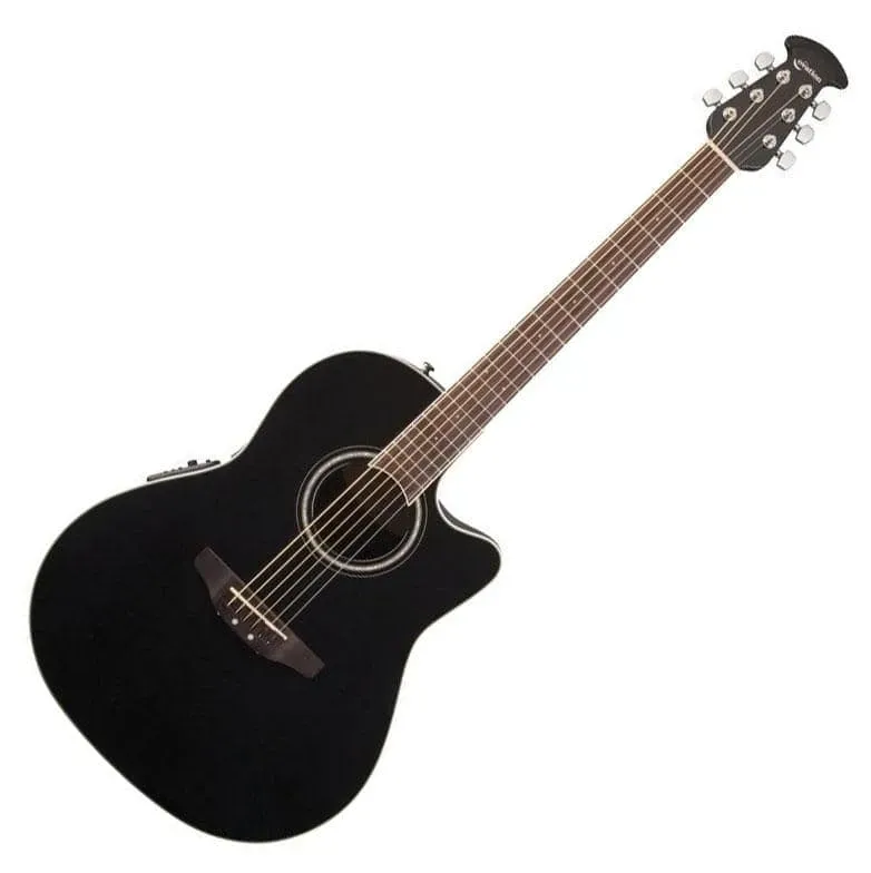 Ovation Celebrity Traditional CS24 Mid Cutaway Black