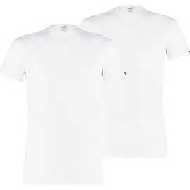 Puma Basic Herren T-Shirt Round Neck weiß M