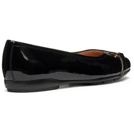 GEOX Damen D ANNYTAH Ballet Flat, Black, 37 EU