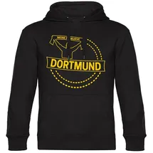 multifanshop Borussia Dortmund Kapuzensweatshirt 2023/24 schwarz Herren Gr. XXL